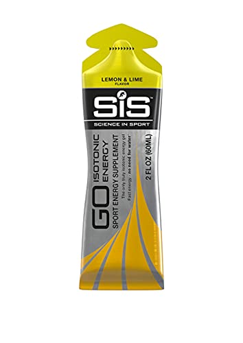 SCIENCE IN SPORT Isotonic Energy Gels, 22g Fast Acting Carbohydrates, Performance & Endurance Sport Nutrition for Athletes, Energy Gels for Running, Cycling, Triathlon, Lemon & Lime - 2 oz - 30 Pack