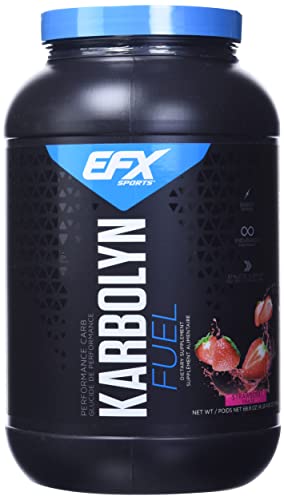 EFX Sports Karbolyn Fuel | Fast-Absorbing Carbohydrate Powder | Carb Load, Sustained Energy, Quick Recovery | Stimulant Free | 37 Servings (Fruit Punch)