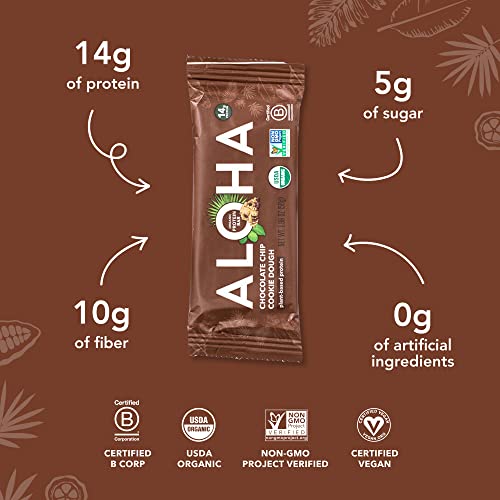 ALOHA Organic Plant Based Protein Bars