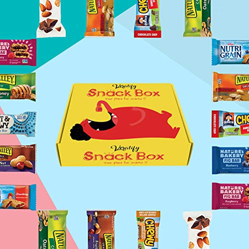 Healthy Snacks, (Care Package 66 Count) Healthy Mixed Snack Box & Snacks Gift Variety Pack – Great for Home, Lunches, Work, Grab and Go, Office, Meetings, – Breakfast Bars, Bulk Granola Bars, Snacks