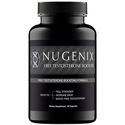 Nugenix Free Testosterone Booster Supplement for Men, 90 Count
