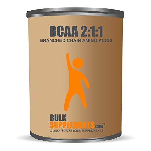 BulkSupplements.com BCAA 2:1:1 (Branched Chain Amino Acids) - BCAAS Amino Acids - Pre-Workout Powder (25 Kilograms - 55 lbs)