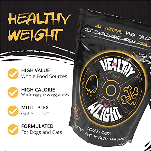 Rogue Pet Science Healthy Weight, Natural Weight Gainer for Dogs, Food Topper