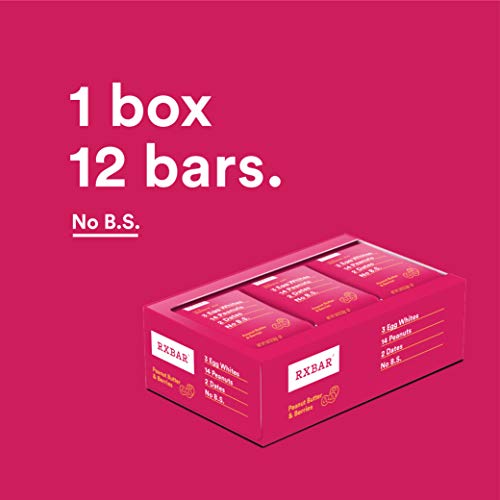 RXBAR, Chocolate Chip, Protein Bar, 1.83 Ounce (Pack of 24) Breakfast Bar, High Protein Snack