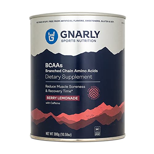 Gnarly Nutrition, BCAA Pre and Post Workout Supplement to Reduce Muscle Soreness