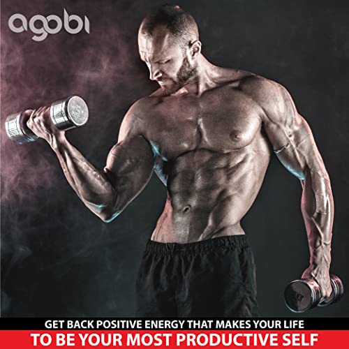 agobi Herbal Test Support for Male Supplement - Support Efficiency, Speed, Strength, Flexibility - Body Booster Equivalent 9200mg - 2 Packs 60caps - 2 Month Supply