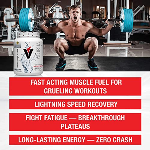 Vitargo Carbohydrate Powder | Feed Muscle Glycogen 2X Faster | 4.4 LB Pre Workout & Post Workout | Carb Supplement for Recovery, Endurance, Gain Muscle Mass