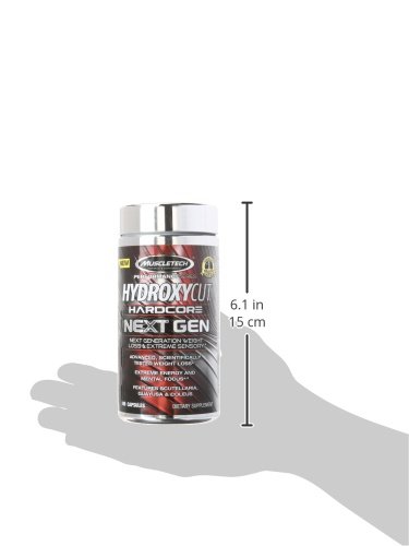 Hydroxycut Hardcore Next Gen, Scientifically Tested Weight Loss and Energy, Weight Loss Supplement,