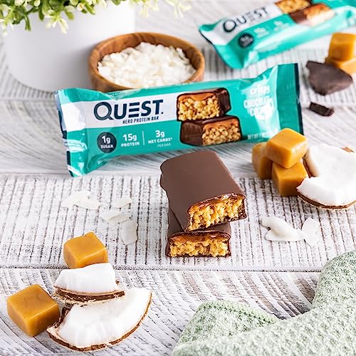 Quest Nutrition Chocolate Coconut Hero Bar, 1.94 Oz, 12 Ct