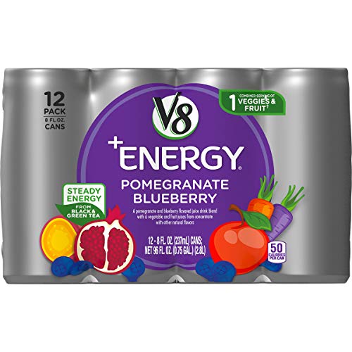 V8 +Energy, Healthy Energy Drink, Natural Energy from Tea