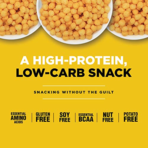 Twin Peaks Low Carb, Keto Friendly Protein Puffs, Garlic Parmesan (300g, 21g Protein, 2g Carbs)