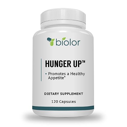 Biovy HungerUp™ - Appetite Stimulant (with No Artificial Fillers) - Effective Weight Gain Pills with Fenugreek Extract to Increase Appetite and Gain Weight, 120 capsules