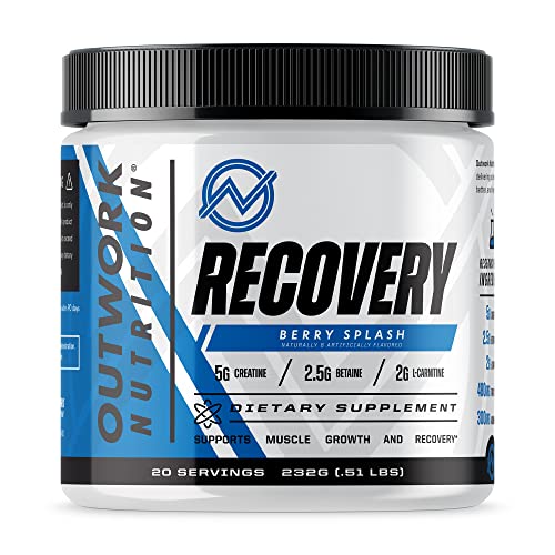 Outwork Nutrition Recovery Supplement - Post Workout Recovery Drink & Muscle Builder - Backed by Science (240 Grams)