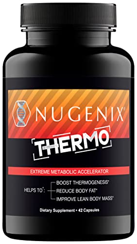 Nugenix Thermo - Thermogenic Fat Burner Supplement Pills for Men, Extreme Metabolic Accelerator, 42 Count