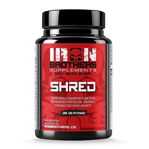 Shred for Men & Women | Strong Appetite Suppressant for Weight Loss Management | Supports Cognitive Function Promotes Endurance Increases Energy - Fat Burner