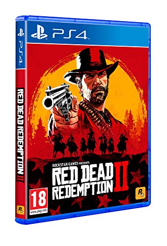 PS4 Pro Console with Red Dead Redemption 2