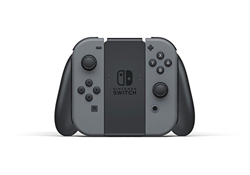 Black Nintendo Switch V2 Console with Gray Joy Cons