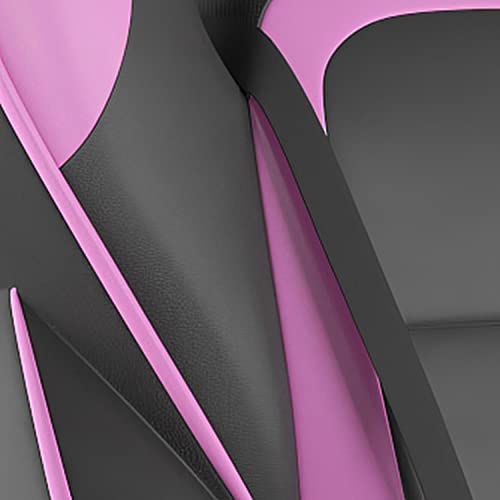 Flash X40 Gaming Chair with Reclining Back, Transparent Wheels