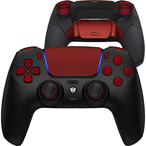 HEXGAMING Rival Controller - Black Scarlet Red