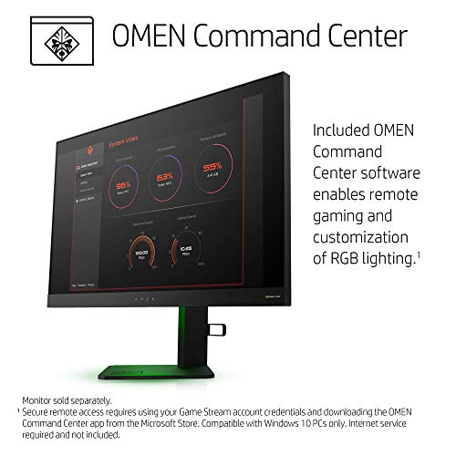 HP Gaming Desktop Computer, Intel i5, GTX 1650