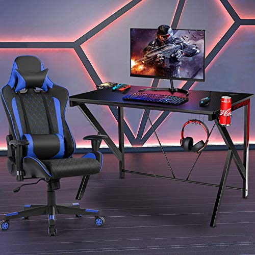 Tangkula Gaming Desk and Chair Combo Set