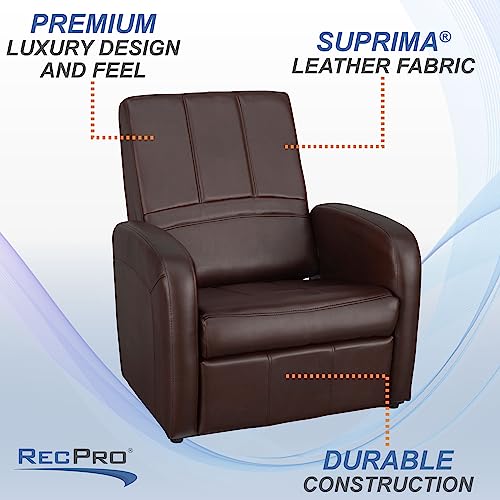 RecPro Charles RV Gaming Chair Ottoman Conversion