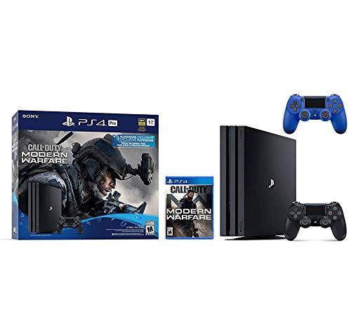 PS4 Pro 1TB Holiday Bundle: Modern Warfare, 2 Controllers