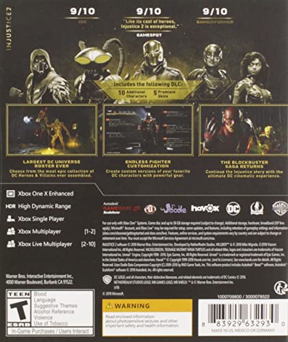 Injustice 2: Legendary Edition - Xbox One