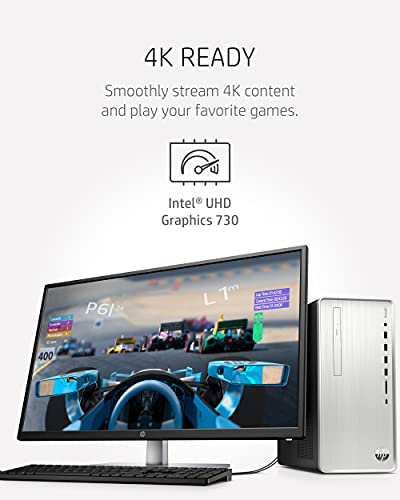 HP Pavilion Gaming Desktop, 11th Gen Intel i5, 8GB RAM, 512GB SSD