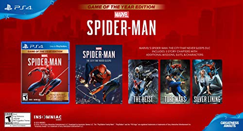 Spider-Man: Game of The Year Edition for PS4
