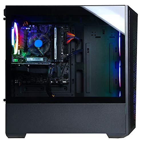 CYBERPOWERPC Gaming PC, i3-12100F, RX 6500 XT