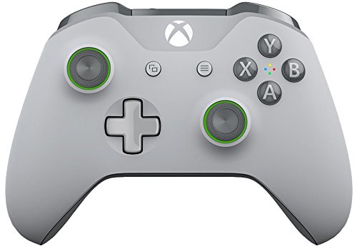 Grey/Green Xbox One Microsoft Wireless Controller