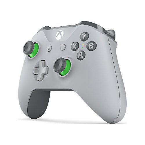 Grey/Green Xbox One Microsoft Wireless Controller
