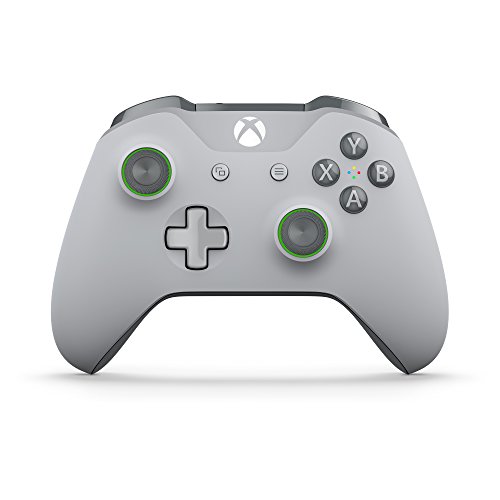 Grey/Green Xbox One Microsoft Wireless Controller