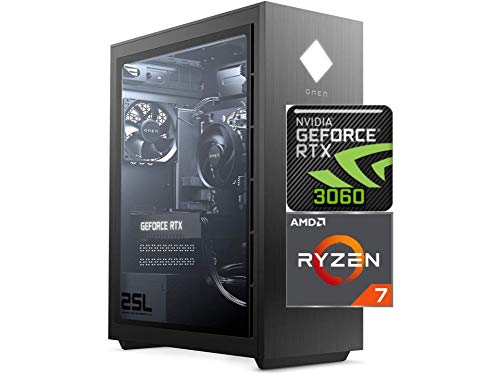 HP OMEN 25L Gaming Desktop: Ryzen 7, RTX 3060