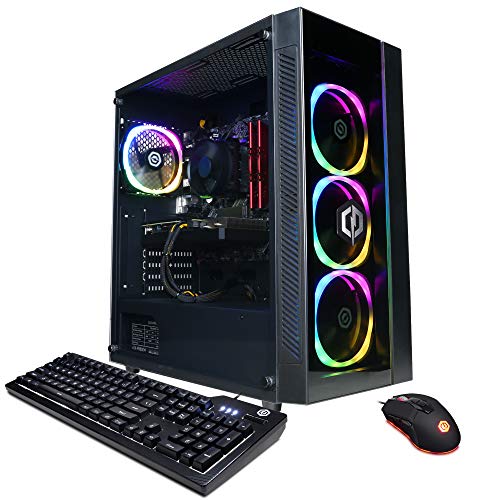 CYBERPOWERPC Gaming PC Ryzen 5 5600X, RTX 3060
