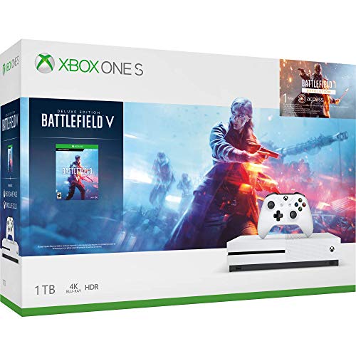 Xbox One S 1Tb Console - Battlefield V