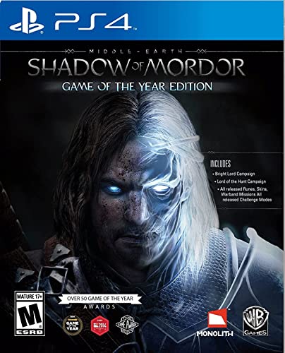 GOTY Middle Earth: Shadow of Mordor - PS4