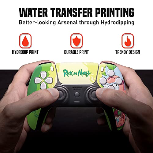 Original PS5 Controller: Custom Wireless Controller with HYDROGRAPHIC