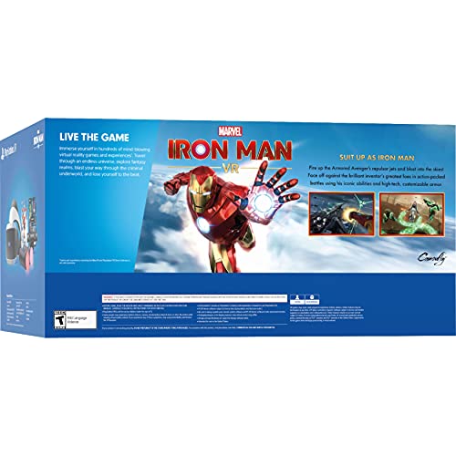 Iron Man VR Bundle: Headset, Camera, Motion Controllers
