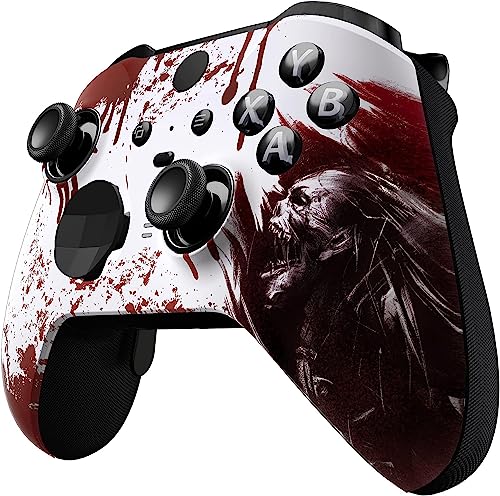 Custom Elite Series 2 Controller Compatible With Xbox One, Xbox Series S, and Xbox Series X (Bloody Zombie)