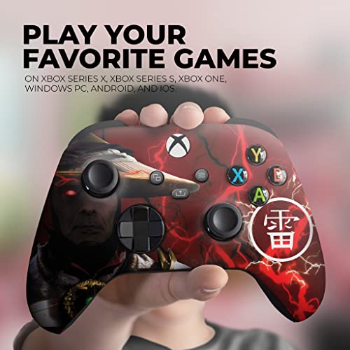 DreamController Original X-box Wireless Controller Special Edition Customized Compatible with X-box One S/X-box Series X/S & Windows 10 Made with Advanced HydroDip Print Technology(Not Just a Skin)