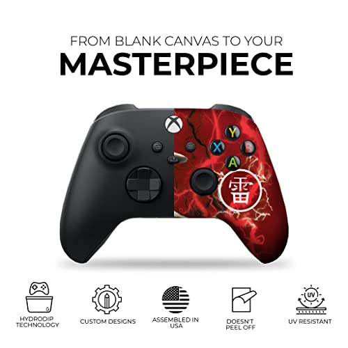 DreamController Original X-box Wireless Controller Special Edition Customized Compatible with X-box One S/X-box Series X/S & Windows 10 Made with Advanced HydroDip Print Technology(Not Just a Skin)