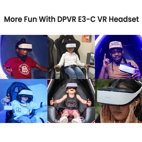 DPVR E3C Virtual Reality Business Headset for VR Simulator Riders