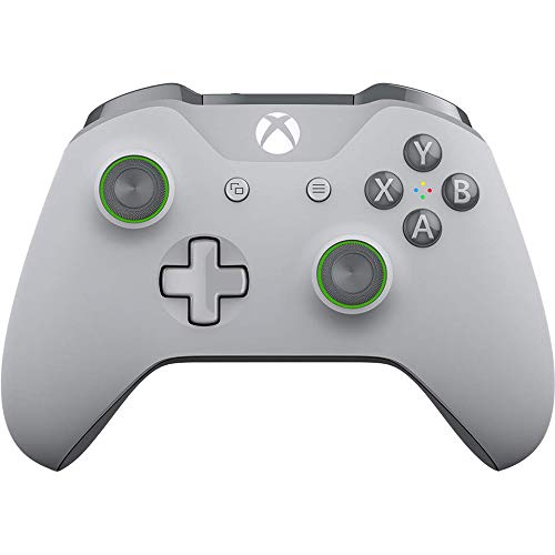 Grey/Green Xbox One Microsoft Wireless Controller