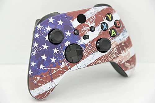 Xbox Controller with Custom U.S. Flag Design