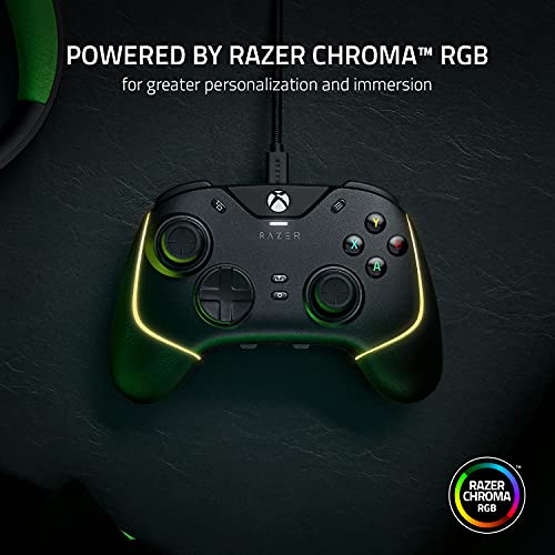 Razer Wolverine V2 Chroma Pro Controller: Xbox, PC - Black