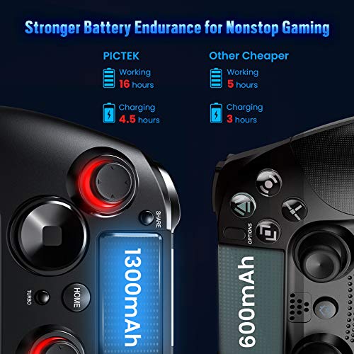 Wireless Game Controller Compatible with PS4 Console