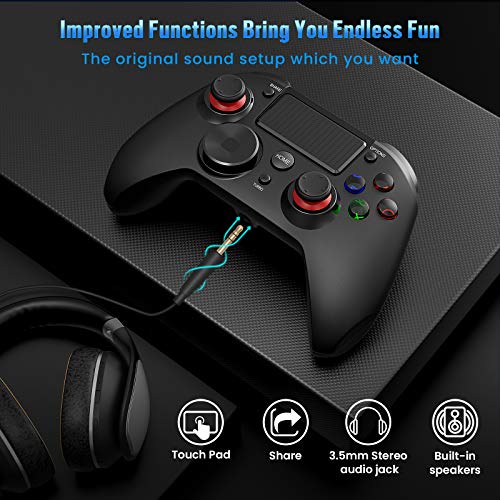 Wireless Game Controller Compatible with PS4 Console