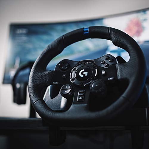Logitech G923 Racing Wheel - PS5, PS4, PC (Renewed)